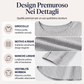 Top a maniche lunghe a righe casual da donna