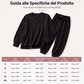 Set da donna composto da top a maniche lunghe e jogger per il relax