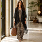 Set di abito lungo maxi fluido chic da donna e copricostume
