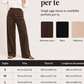 📢📢Sconto del 50%!!!🎉✨Pantaloni a zampa in velluto a coste da donna – Velluto a coste morbido, taglio comodo e facili da abbinare – Perfetti per la vita quotidiana, il tempo libero e le giornate fresche