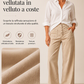 📢📢Sconto del 50%!!!🎉✨Pantaloni a zampa in velluto a coste da donna – Velluto a coste morbido, taglio comodo e facili da abbinare – Perfetti per la vita quotidiana, il tempo libero e le giornate fresche