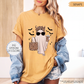 T-shirt da donna con stampa fantasma