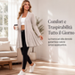Cardigan elegante da donna con apertura frontale