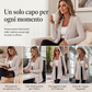 Cardigan elegante da donna con apertura frontale