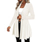Cardigan elegante da donna con apertura frontale