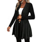 Cardigan elegante da donna con apertura frontale