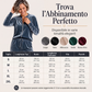 Completo da donna in velluto a 2 pezzi