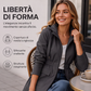 Giacca antipioggia da donna con cappuccio resistente all'acqua