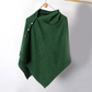 Poncho da donna elegante con bottoni laterali