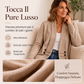 Cardigan lavorato a maglia doppiopetto casual da donna