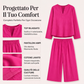 Completo due pezzi da donna leggero e traspirante