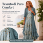 Completo da donna: canotta abito con stampa floreale e cardigan