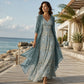 Completo da donna: canotta abito con stampa floreale e cardigan