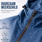 Poncho impermeabile unisex leggero con cappuccio