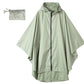 Poncho impermeabile unisex leggero con cappuccio