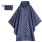 Poncho impermeabile unisex leggero con cappuccio