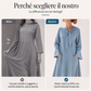 Vestito midi con tasche facile da indossare
