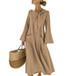 Vestito midi con tasche facile da indossare