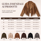 Giacca casual da donna con maniche lunghe e frange