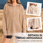 Felpa con cappuccio da donna a maniche lunghe di moda