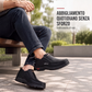 Scarpe casual da uomo in pelle PU slip-on