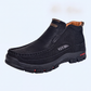 Scarpe casual da uomo in pelle PU slip-on