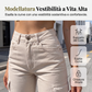 Pantaloni cargo a vita alta e gamba larga da donna