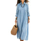 Abito lungo Maxi Dress dal comfort senza sforzo
