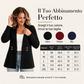 Cardigan da donna in maglia a coste