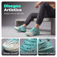 Sneakers casual con stampa a macchie fluorescenti al buio
