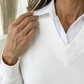 Set da donna con top a maniche lunghe e pantaloni a gamba larga