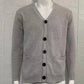 Cardigan lavorato a maglia con scollo a V casual da uomo