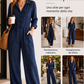 🍂🛍️Sconto del 50%！🏷️Tuta cargo ampia da donna