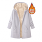 Giacca casual calda da donna con cappuccio, confortevole
