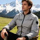 Giacca con cerniera da uomo moda casual
