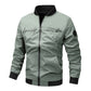 Giacca con cerniera da uomo moda casual