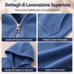 Giacca Felpa con Cappuccio da Donna di Lunghezza Media, Cardigan Casual con Zip e Tasche