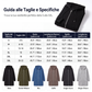 Giacca Felpa con Cappuccio da Donna di Lunghezza Media, Cardigan Casual con Zip e Tasche