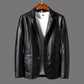 Giacca da moto in pelle da uomo