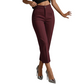 Pantaloni corti eleganti da donna a vita alta