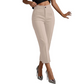 Pantaloni corti eleganti da donna a vita alta