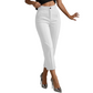 Pantaloni corti eleganti da donna a vita alta