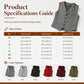Gilet da uomo vintage in tweed a spina di pesce con revers