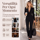 Completo tuta blazer elegante da donna