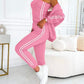 Set Giacca da Baseball e Pantaloni a 3 Pezzi da Donna