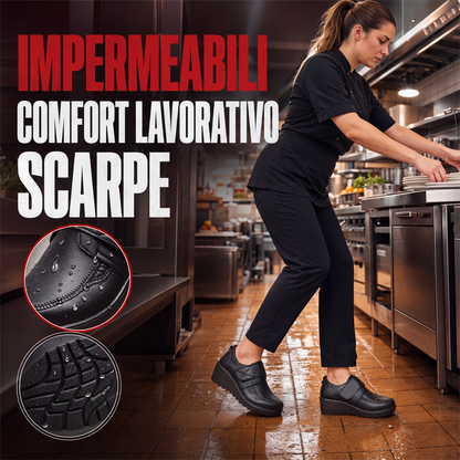 Scarpe da lavoro comode impermeabili