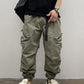 Pantaloni cargo casual da uomo con tasche multiple