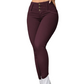 Pantaloni skinny ad alta vita elasticizzati da donna