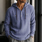 Camicia con cappuccio da uomo a maniche lunghe casual