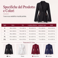 Blazer da donna con applicazioni in pizzo